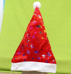 Chapeau de Noël avec tresses KL003 (lot 100 pcs)
